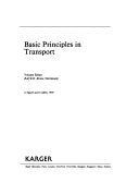 Basic Principles in Transport (Comparative Physiology)