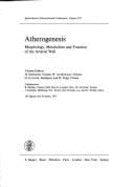 Atherogenesis: Morphology, Metabolism and Function of the Arterial Wall (Progress in Biochemical Pharmacology)