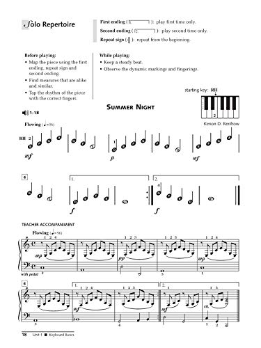Alfred's Group Piano for Adults Student Book 1 (Second Edition): An Innovative Method Enhanced With Audio and Midi Files for Practice and Performance (Alfred's Group Piano for Adults)