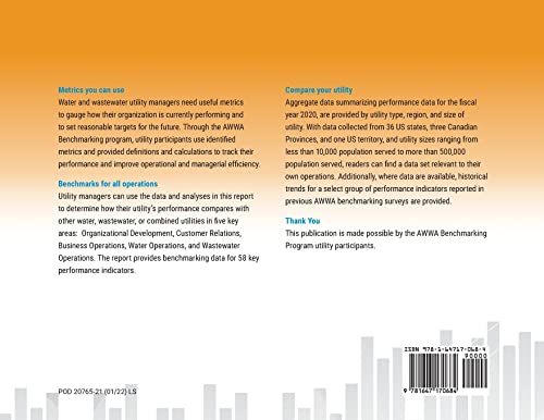 2021 AWWA Utility Benchmarking: Performance Management for Water and Wastewater