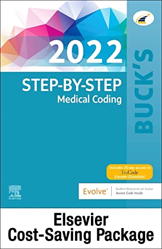 Buck's Medical Coding Online for Step-by-Step Medical Coding, 2022 Edition (Access Code, Textbook and Workbook Package)