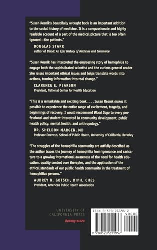 Blood Saga: Hemophilia, AIDS, and the Survival of a Community, Updated Edition With a New Preface