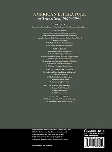 American Literature in Transition, 1990–2000