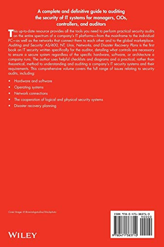Auditing and Security: AS/400, NT, UNIX, Networks, and Disaster Recovery Plans