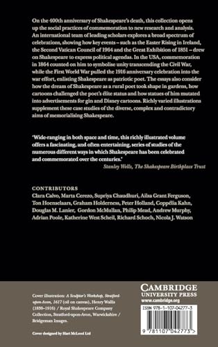 Celebrating Shakespeare: Commemoration and Cultural Memory