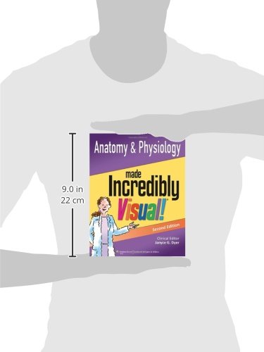 Anatomy and Physiology Made Incredibly Visual! (Volume 2) (Incredibly Easy! Series®)
