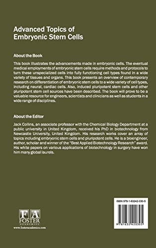 Advanced Topics of Embryonic Stem Cells