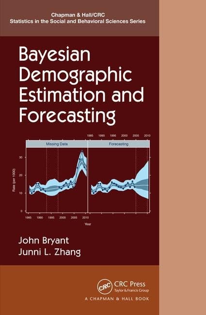 Bayesian Demographic Estimation and Forecasting (Chapman & Hall/CRC Statistics in the Social and Behavioral Sciences)