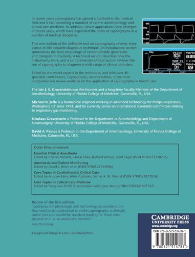 Capnography (Cambridge Medicine (Hardcover))