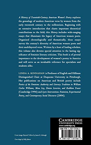 A History of Twentieth-Century American Women's Poetry