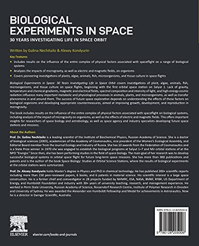 Biological Experiments in Space: 30 Years Investigating Life in Space Orbit