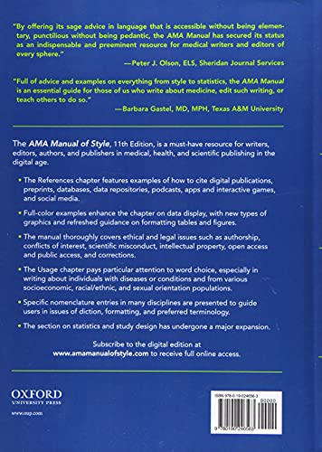 AMA Manual of Style: A Guide for Authors and Editors - Hardcover/Online Bundle Package