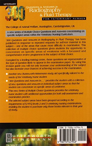 300 Questions and Answers In Radiography and Fluid Therapy for Veterinary Nurses
