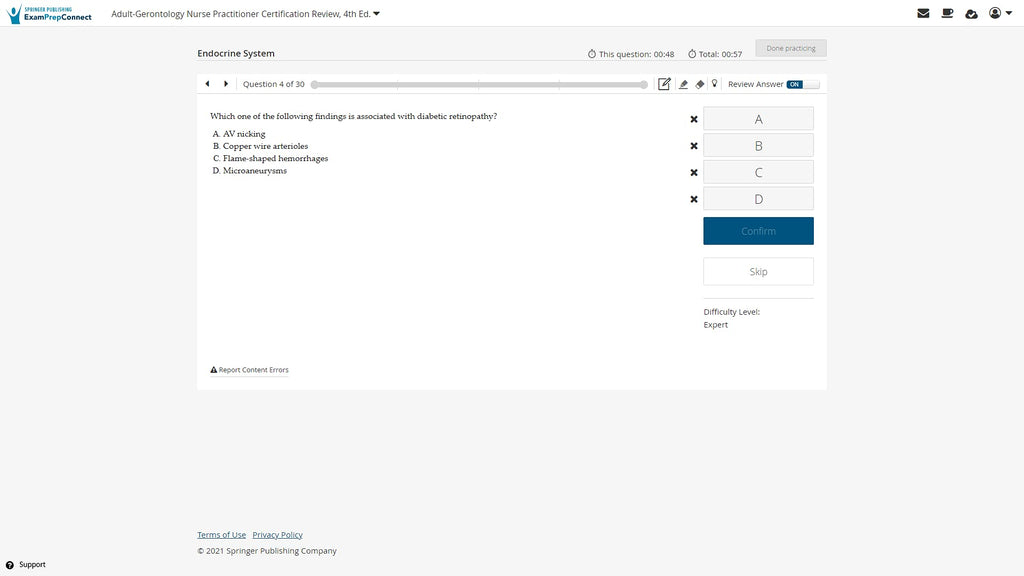 Adult-Gerontology Nurse Practitioner Certification Intensive Review, Fourth Edition (Digital Access Card: 6-Month Subscription): Web/iOS/Android/Amazon Fire