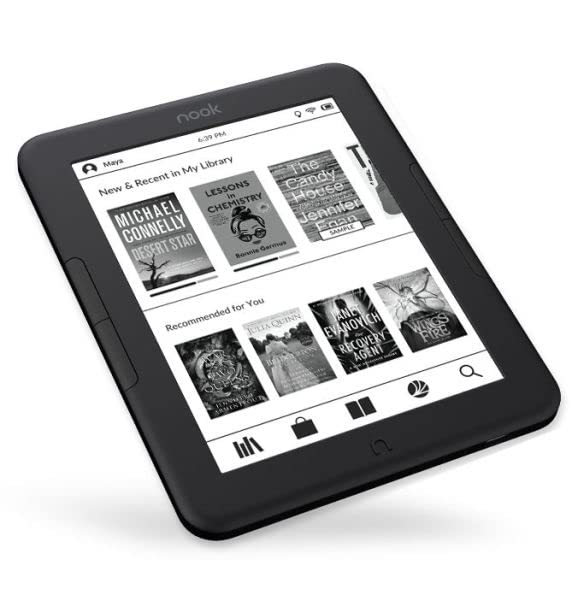 Barnes & Noble Nook Glowlight 4e eReader | 6" Touchscreen | 8GB | Black | BNRV1000