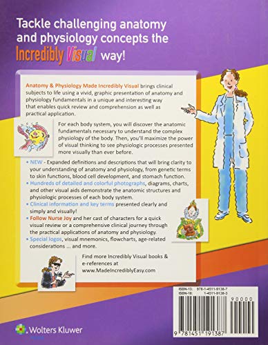 Anatomy and Physiology Made Incredibly Visual! (Volume 2) (Incredibly Easy! Series®)