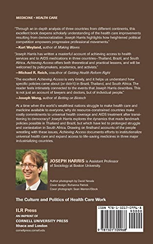 Achieving Access: Professional Movements and the Politics of Health Universalism (The Culture and Politics of Health Care Work)