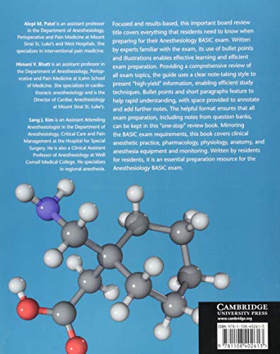 BASIC Essentials: A Comprehensive Review for the Anesthesiology BASIC Exam