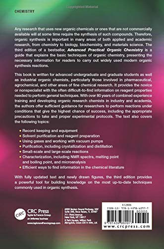 Advanced Practical Organic Chemistry