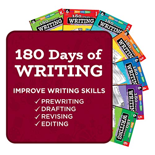 180 Days™: Includes Reading 2nd Edition, Writing, and Math for 6th Grade Practice Workbook for Classroom and Home, Cool and Fun Practice Created by Teachers