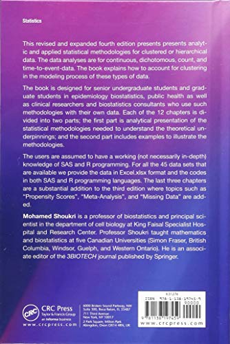 Analysis of Correlated Data with SAS and R: Fourth Edition