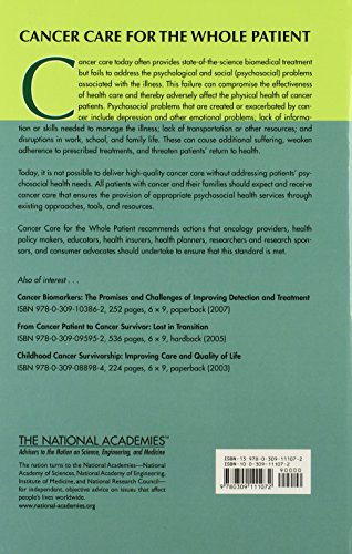 Cancer Care for the Whole Patient: Meeting Psychosocial Health Needs
