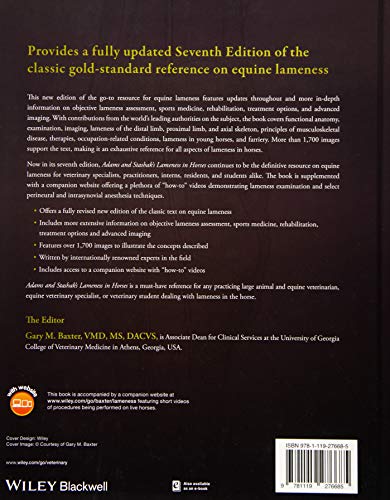 Adams and Stashak's Lameness in Horses