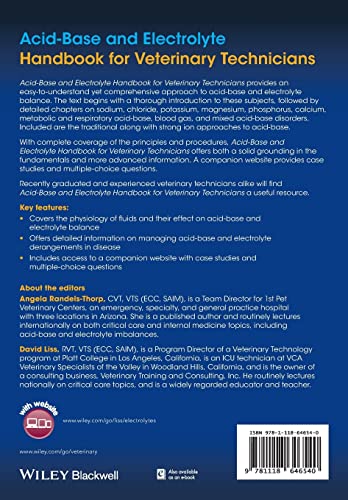 Acid-Base and Electrolyte Handbook for Veterinary Technicians