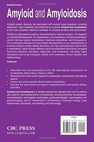 Amyloid and Amyloidosis