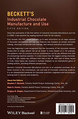 Beckett's Industrial Chocolate Manufacture and Use