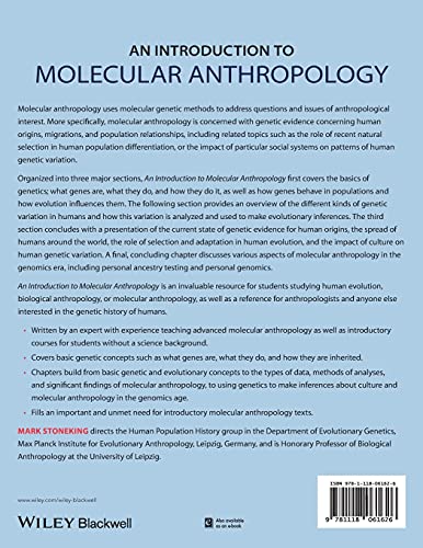 An Introduction to Molecular Anthropology