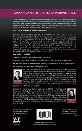 A Biotech Manager's Handbook: A Practical Guide (Woodhead Publishing Series in Biomedicine)