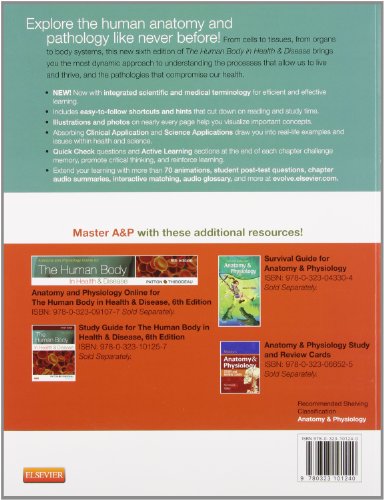 Anatomy and Physiology Online for The Human Body in Health & Disease (Access Code and Textbook Package)