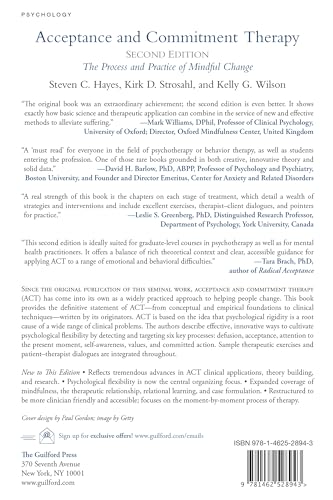 Acceptance and Commitment Therapy: The Process and Practice of Mindful Change