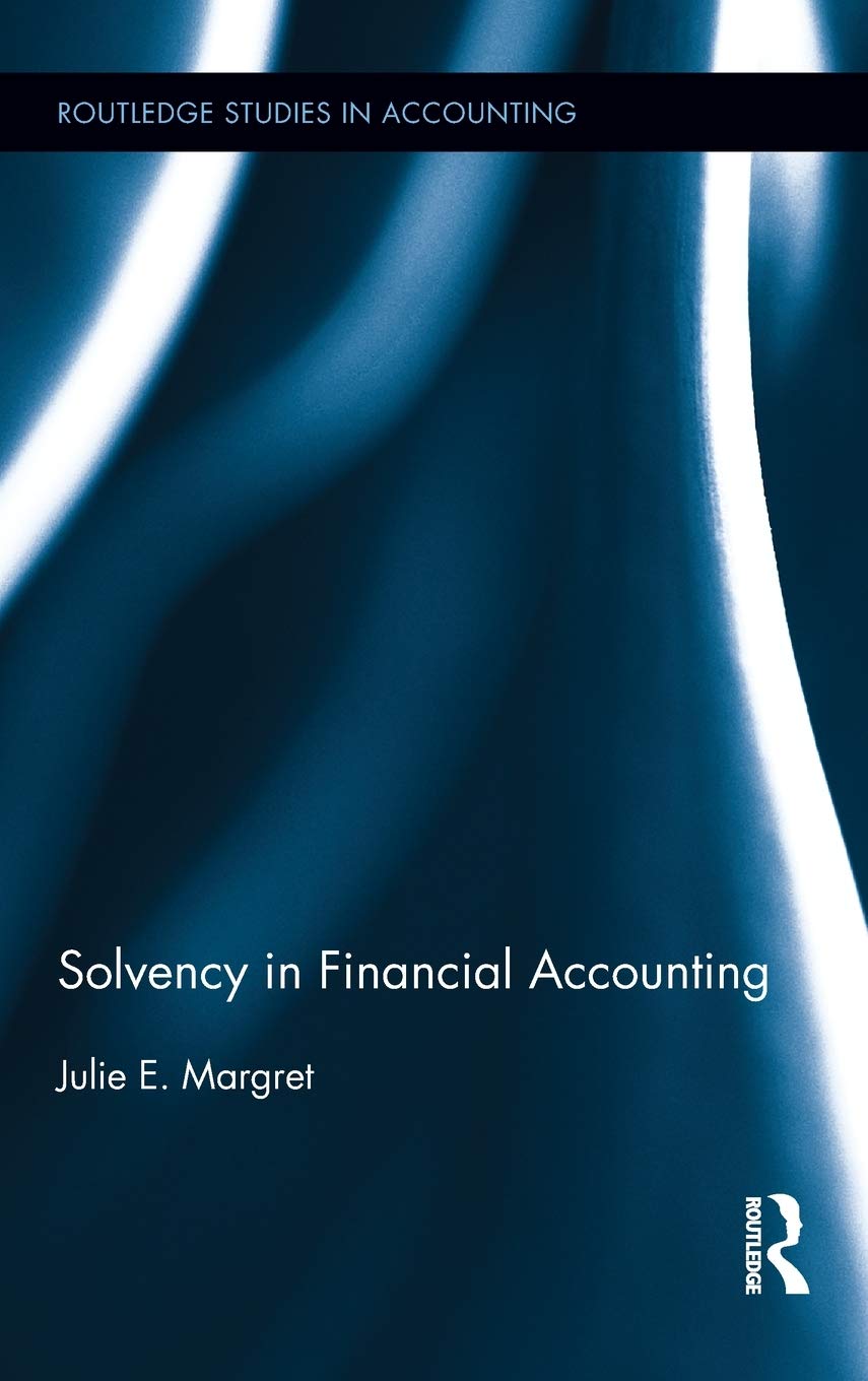 Solvency in Financial Accounting (Routledge Studies in Accounting)