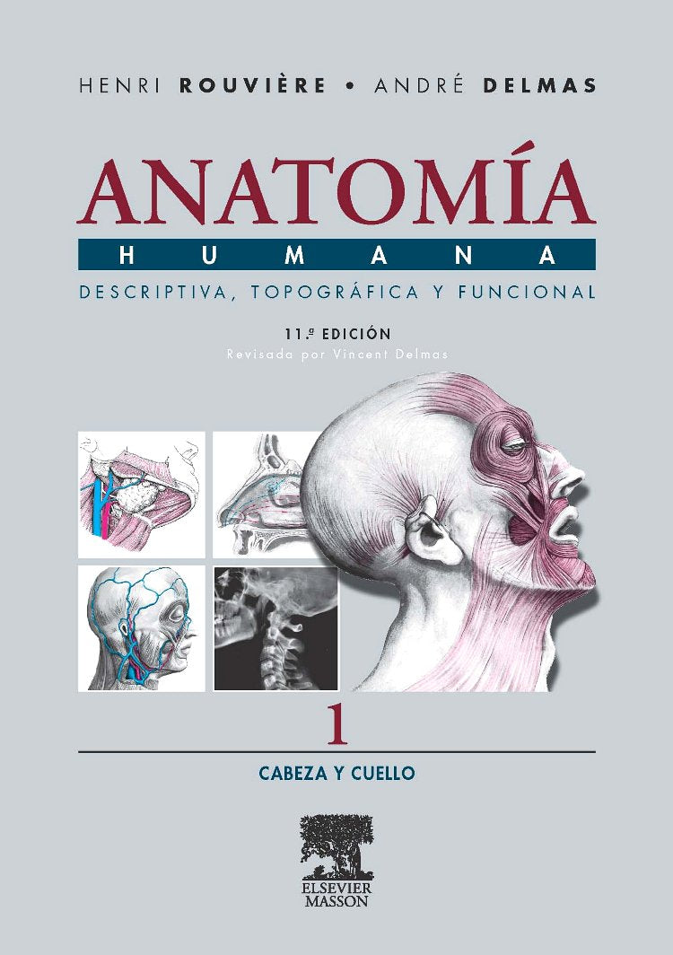 Anatomía Humana Descriptiva, topográfica y funcional. Tomo 1. Cabeza y cuello (Spanish Edition)