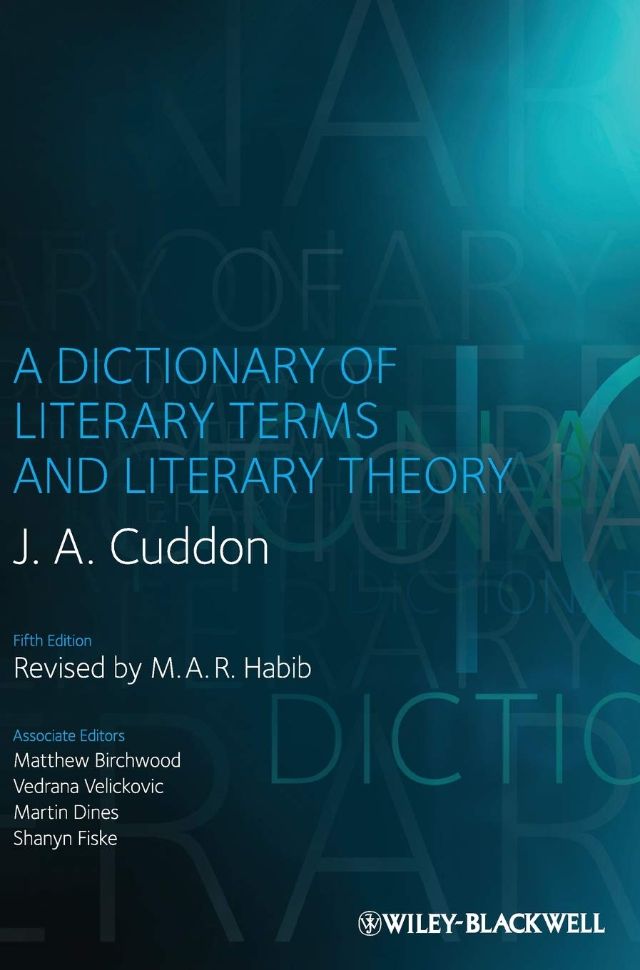A Dictionary of Literary Terms and Literary Theory