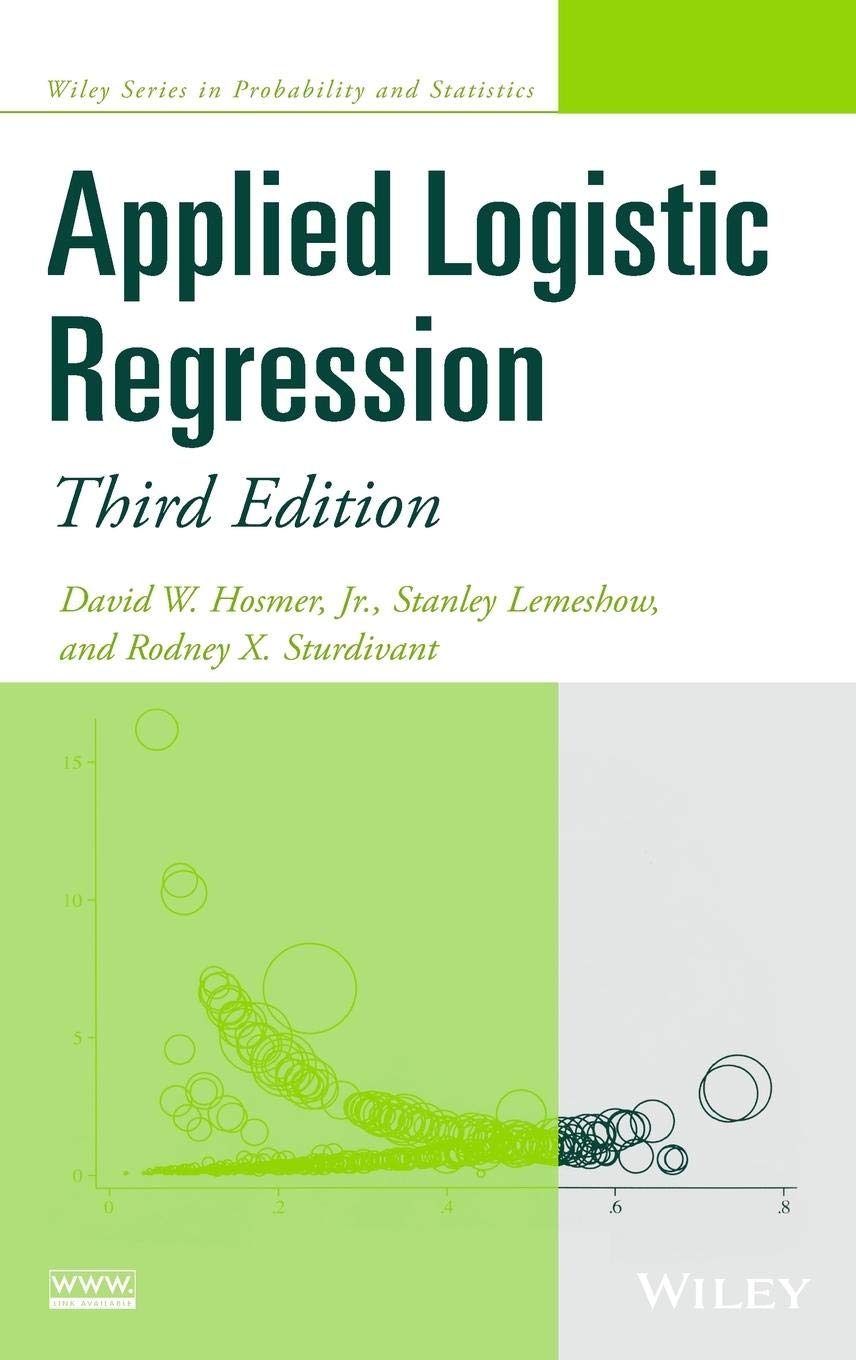 Applied Logistic Regression (Wiley Series in Probability and Statistics)