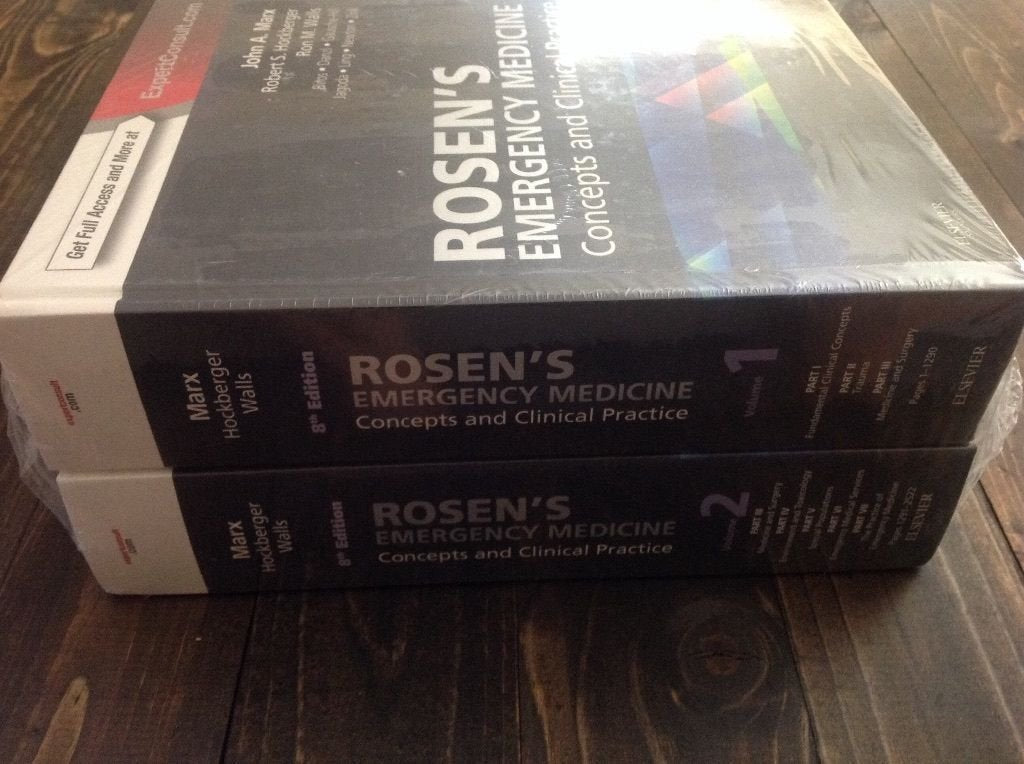 (2-Volume Set) Rosen's Emergency Medicine - Concepts and Clinical Practice : Expert Consult Premium Edition - Enhanced Online Features and Print, 8e