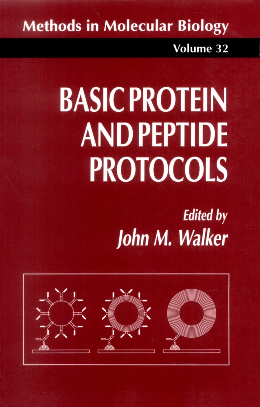 Basic Protein and Peptide Protocols (Methods in Molecular Biology, 32)