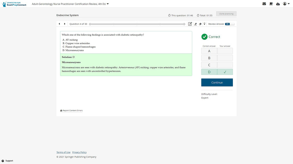 Adult-Gerontology Nurse Practitioner Certification Intensive Review, Fourth Edition (Digital Access Card: 6-Month Subscription): Web/iOS/Android/Amazon Fire