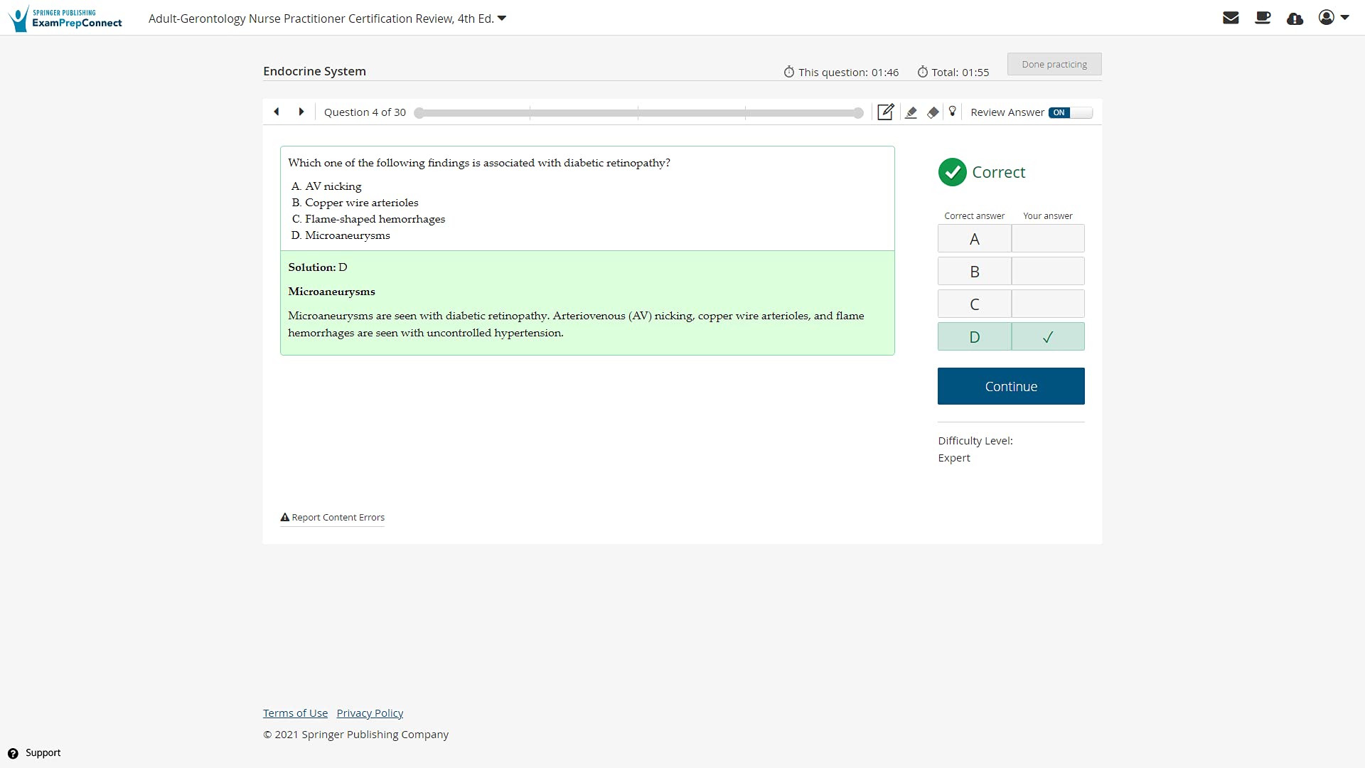 Adult-Gerontology Nurse Practitioner Certification Intensive Review, Fourth Edition (Digital Access Card: 6-Month Subscription): Web/iOS/Android/Amazon Fire
