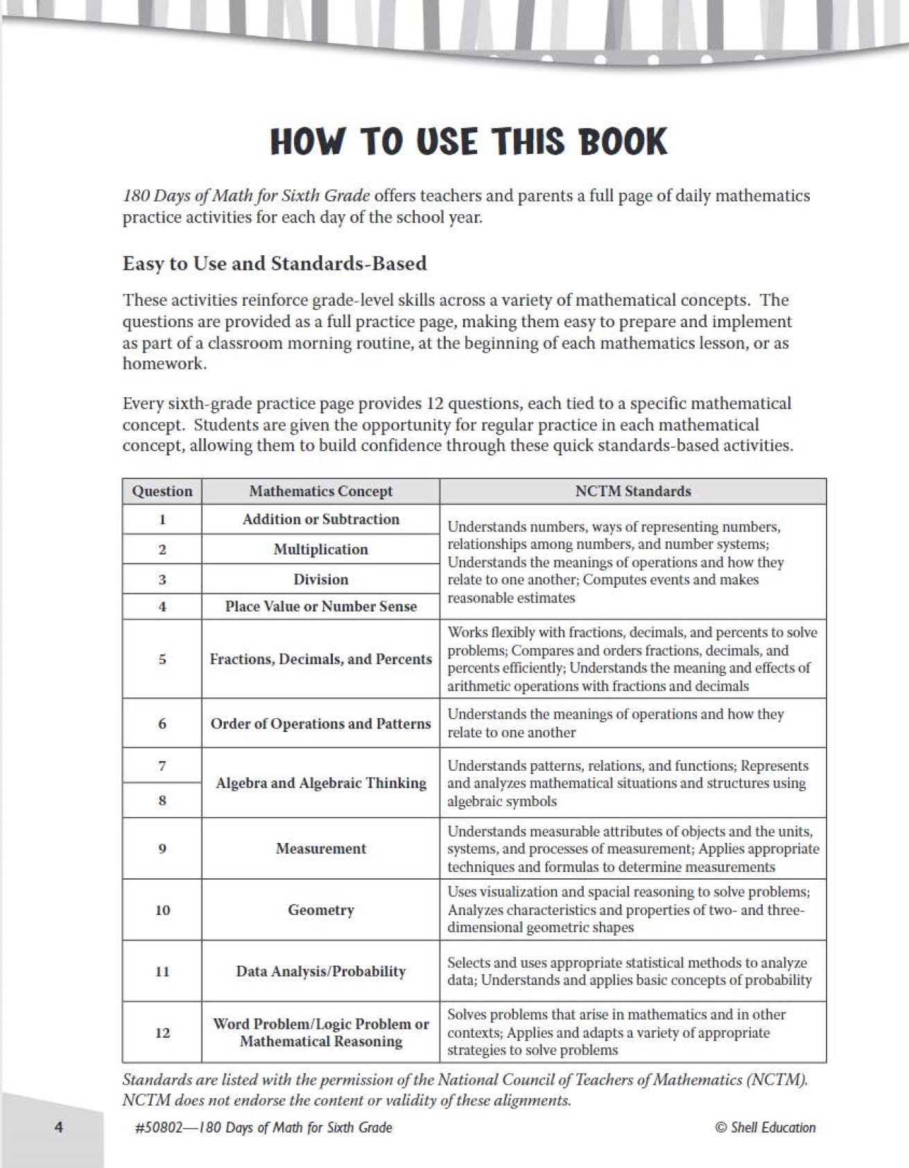 180 Days™: Includes Reading 2nd Edition, Writing, and Math for 6th Grade Practice Workbook for Classroom and Home, Cool and Fun Practice Created by Teachers