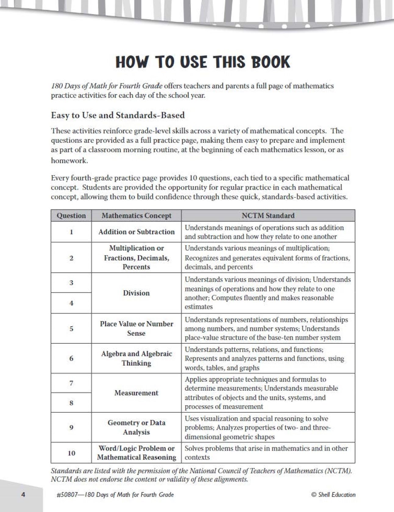 180 Days™: Includes Reading 2nd Edition, Writing, and Math for 4th Grade Practice Workbook for Classroom and Home, Cool and Fun Practice Created by Teachers