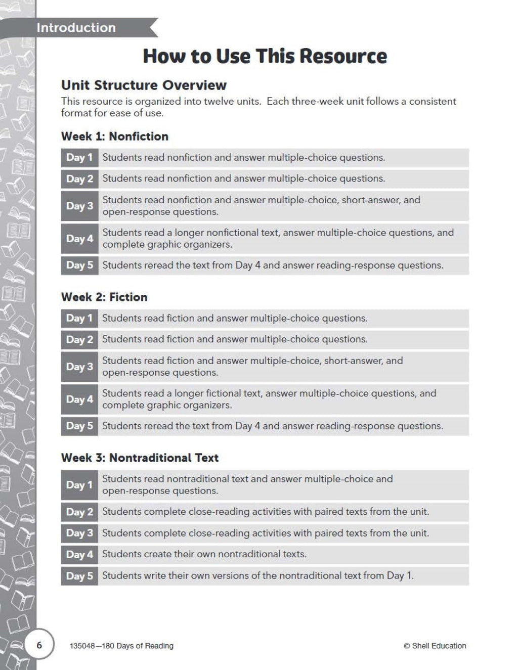 180 Days™: Includes Reading 2nd Edition, Writing, and Math for 6th Grade Practice Workbook for Classroom and Home, Cool and Fun Practice Created by Teachers