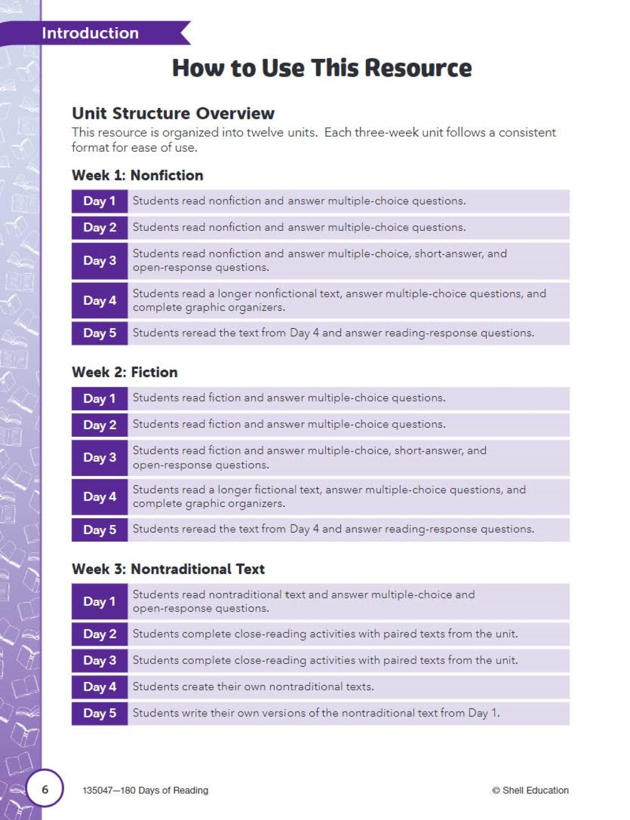 180 Days™: Includes Reading 2nd Edition, Writing, and Math for 5th Grade Practice Workbook for Classroom and Home, Cool and Fun Practice Created by Teachers
