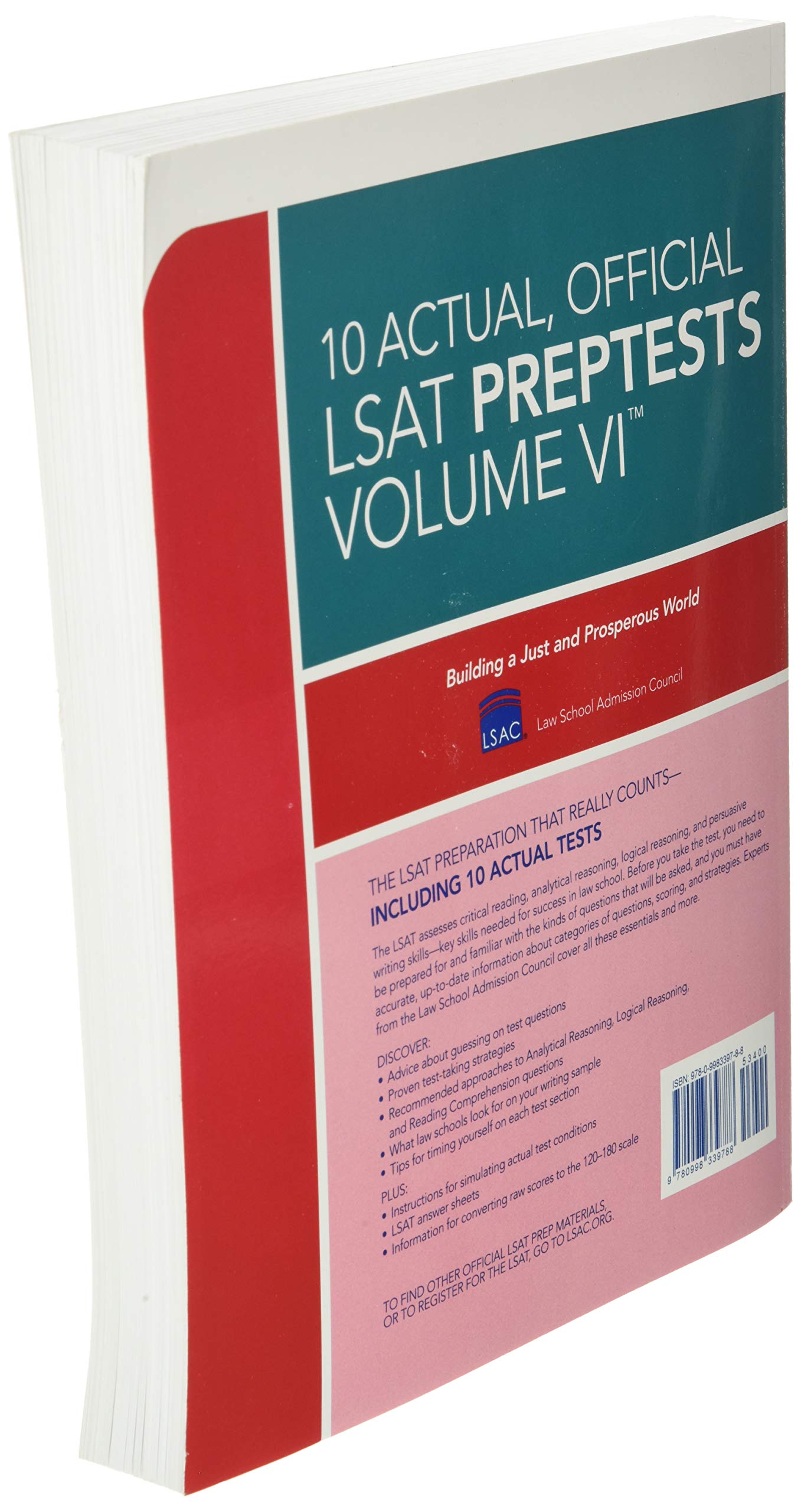 10 Actual, Official LSAT Preptests (6) (Lsat Series)