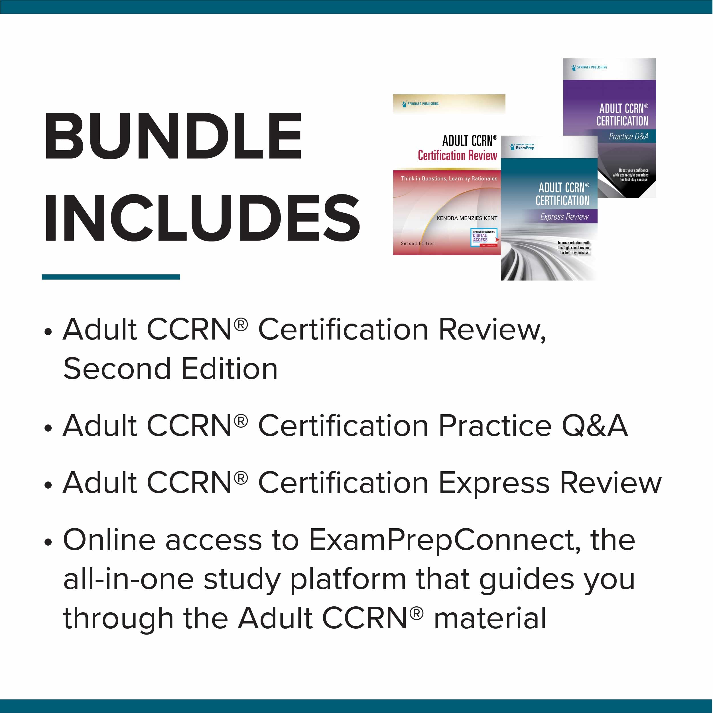Adult CCRN® Certification Complete Review Study Bundle