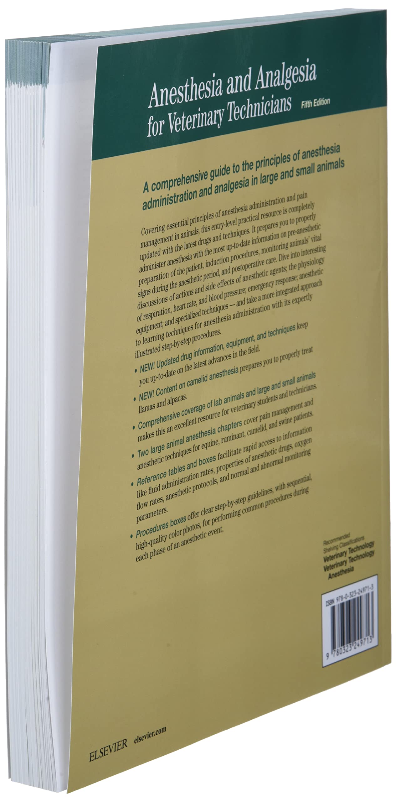 Anesthesia and Analgesia for Veterinary Technicians