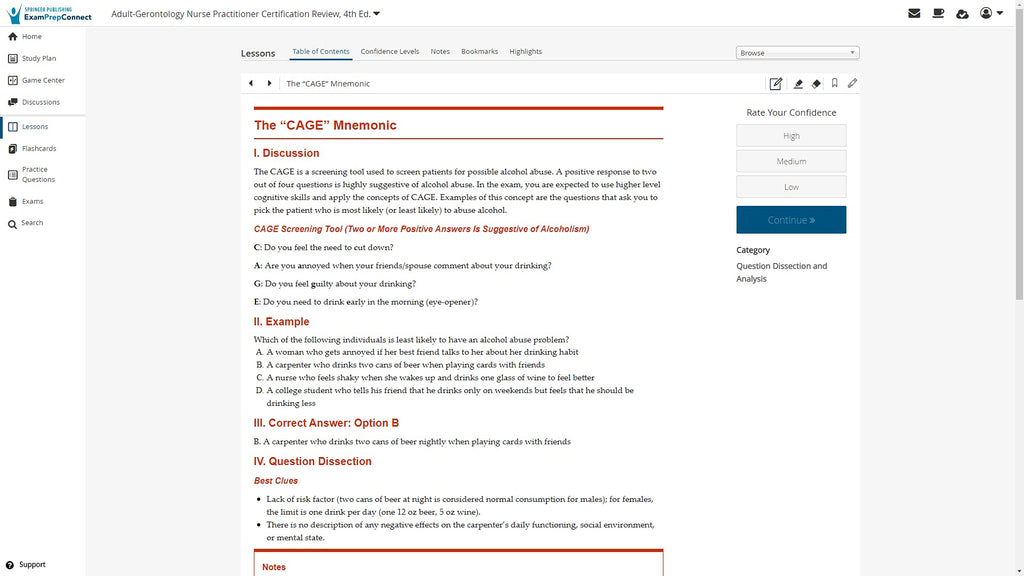 Adult-Gerontology Nurse Practitioner Certification Intensive Review, Fourth Edition (Digital Access Card: 6-Month Subscription): Web/iOS/Android/Amazon Fire